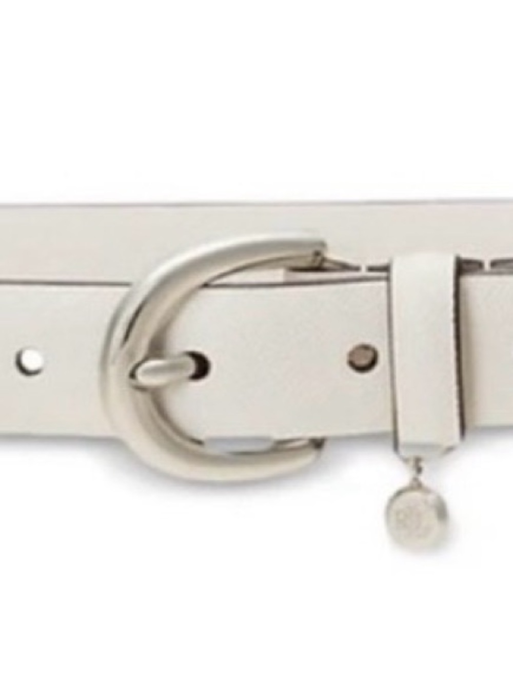 Ralph Lauren
Women's Charm Crosshatch Leather Belt XL New
